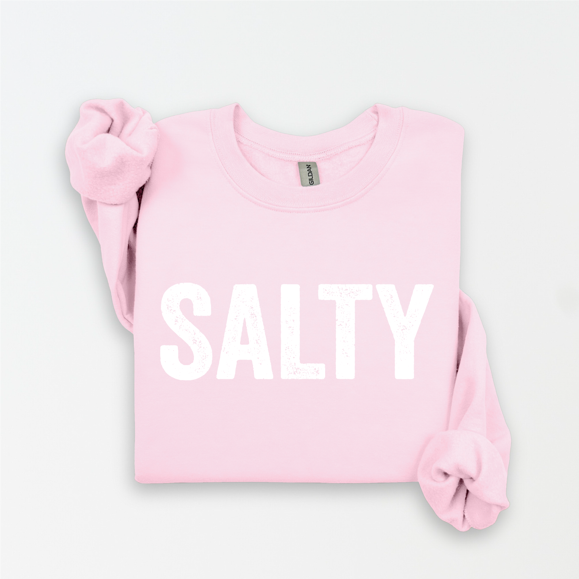 Three Girls Shop - Wholesale Graphic Sweatshirt - Women's - SALTY Fleece Graphic Sweatshirt  9