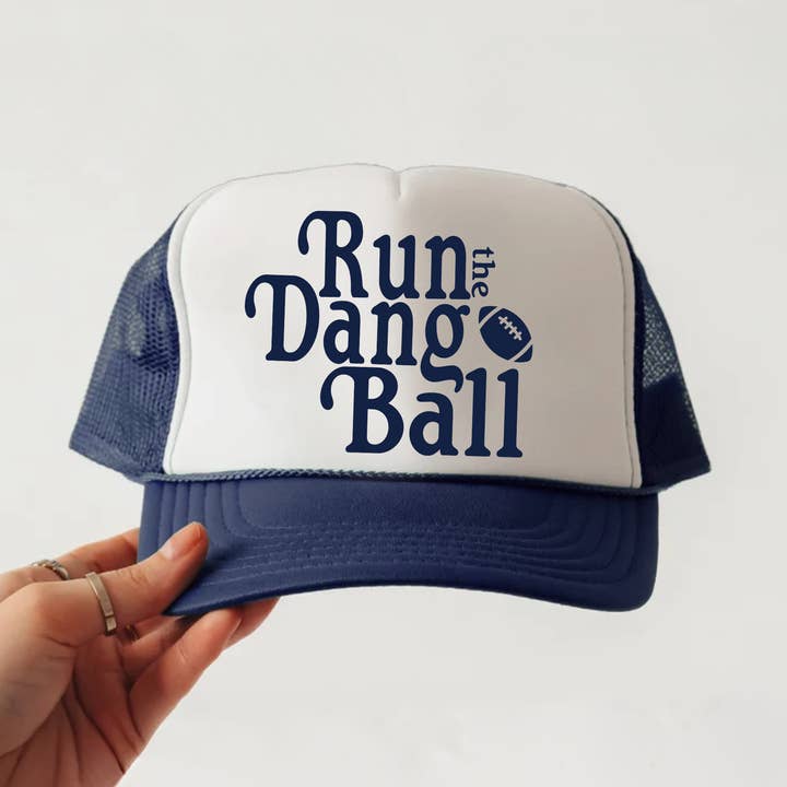 Hey Jude Graphic Tees - Wholesale Trucker Hat - Women's - Run The Dang Ball Trucker Hat1