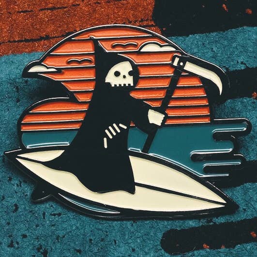 Life's a Beach Pin for wholesale by Lost Lust Supply