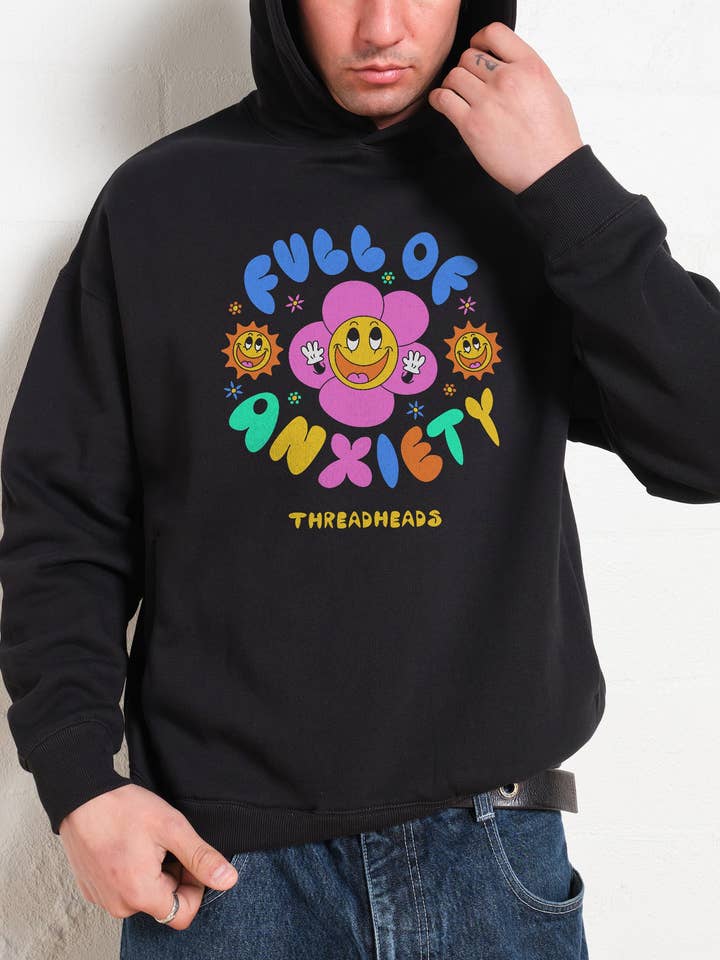 Threadheads - Wholesale Hoodie – Women's - Full of Anxiety Hoodie1