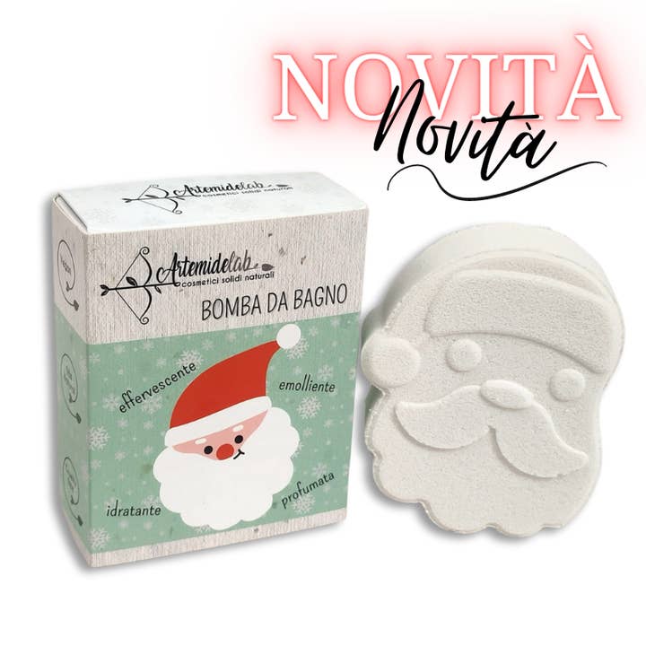 Santa Claus bath bomb for wholesale by Artemidelab