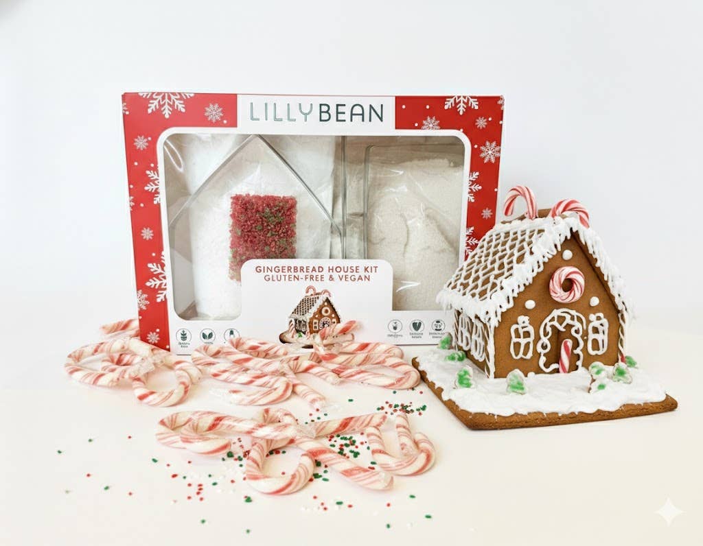 LillyBean Baking - Wholesale DIY food kit - Gingerbread House Baking & Decorating Kit (Gluten-free)