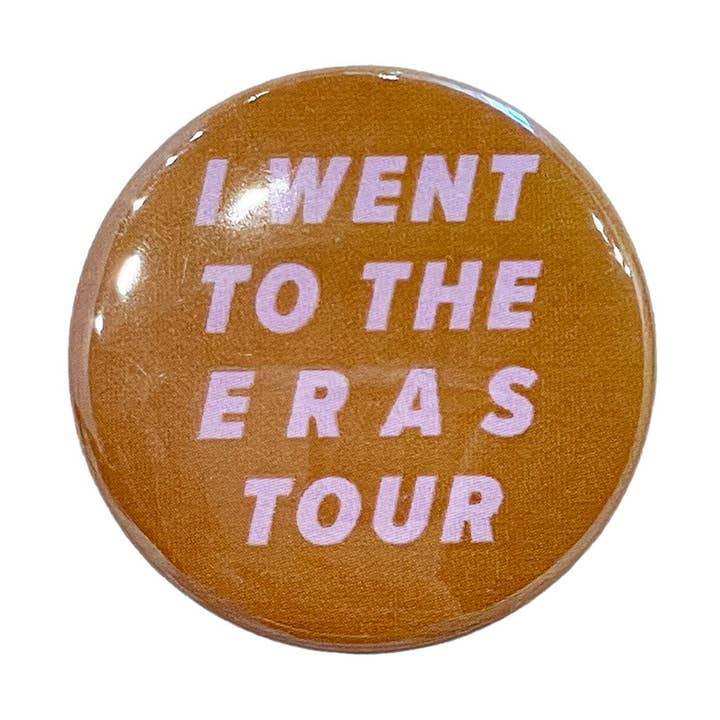 I Went To The Eras Tour Pinback Button for wholesale by Culture Flock