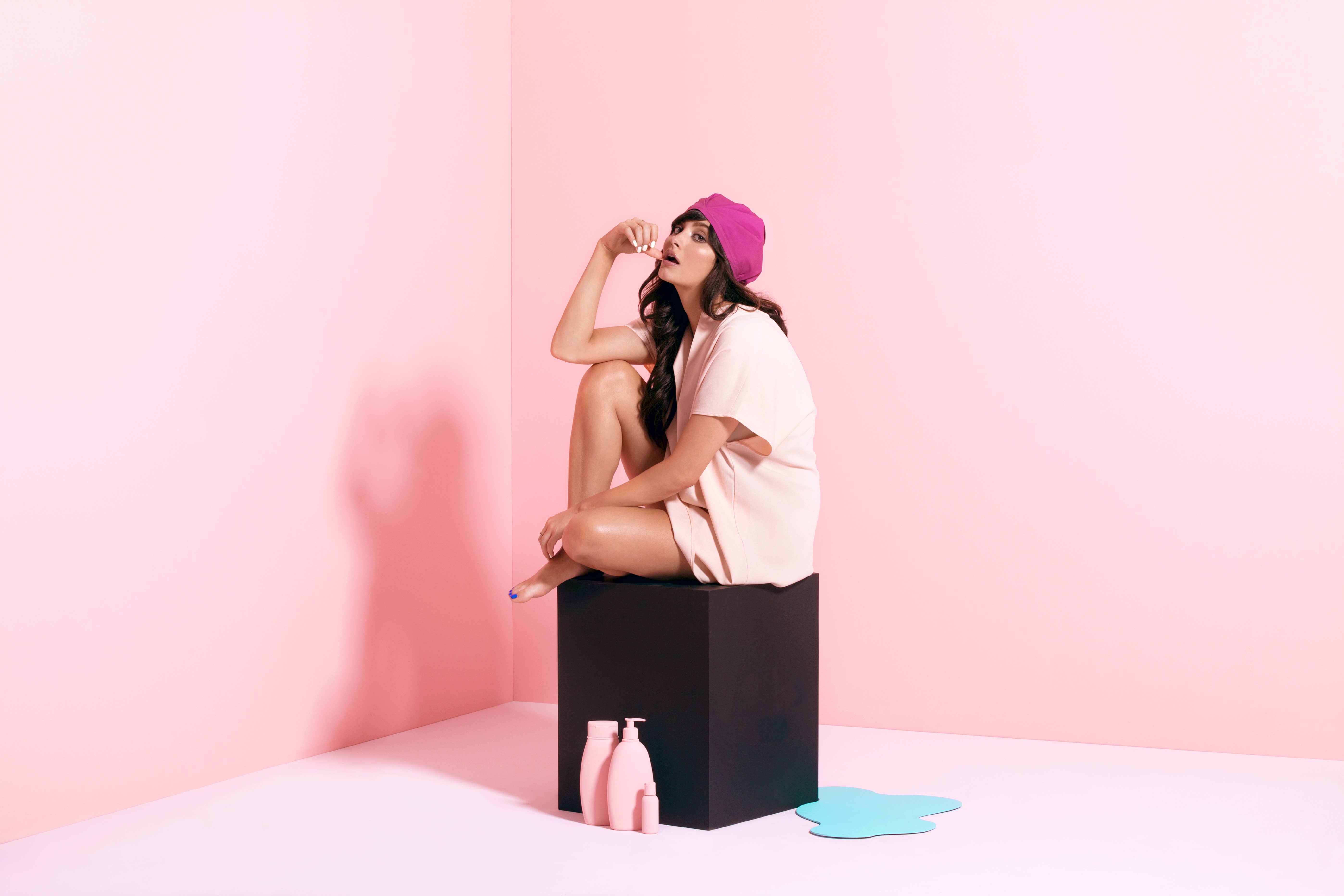 The Original SHHHOWERCAP® – Touca de banho por atacado – O Não Básico SHHHOWERCAP®3