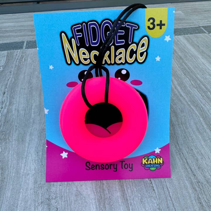Kahn Creations - Sensory Friendly and Custom Products - Wholesale Fidget Toy - Kids - Fidget Necklace - Donut Ring1