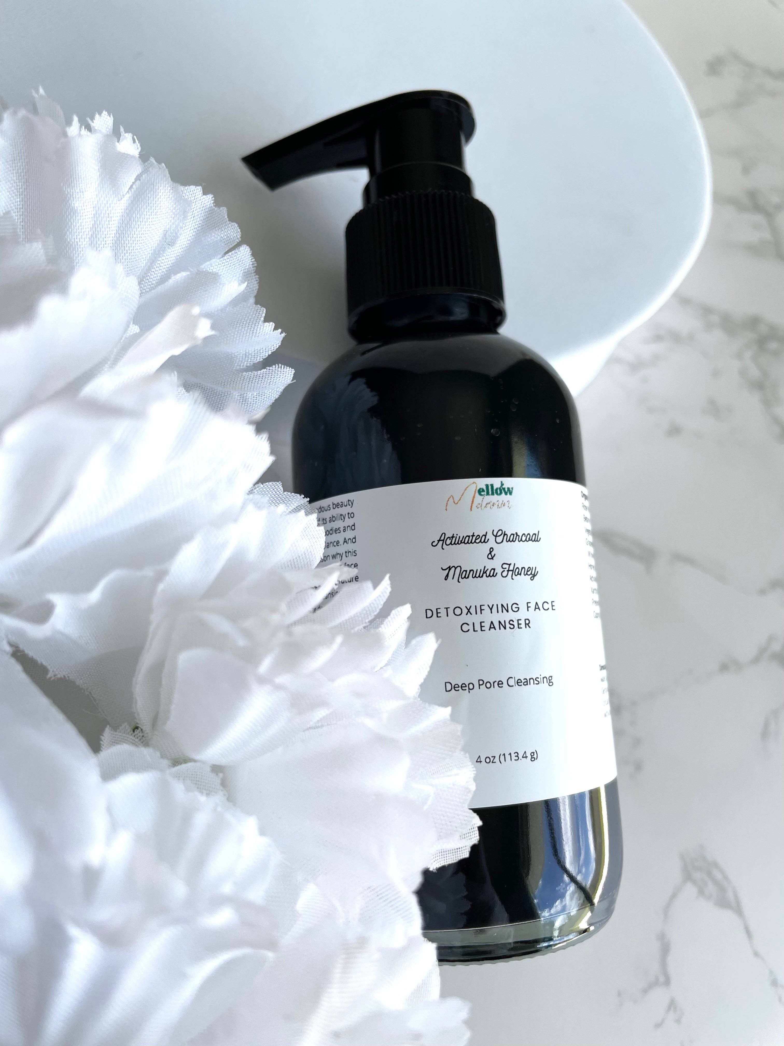 Mellow Melanin LLC - Wholesale Facial Cleanser - Activated Charcoal Detoxifying Face Cleanser2