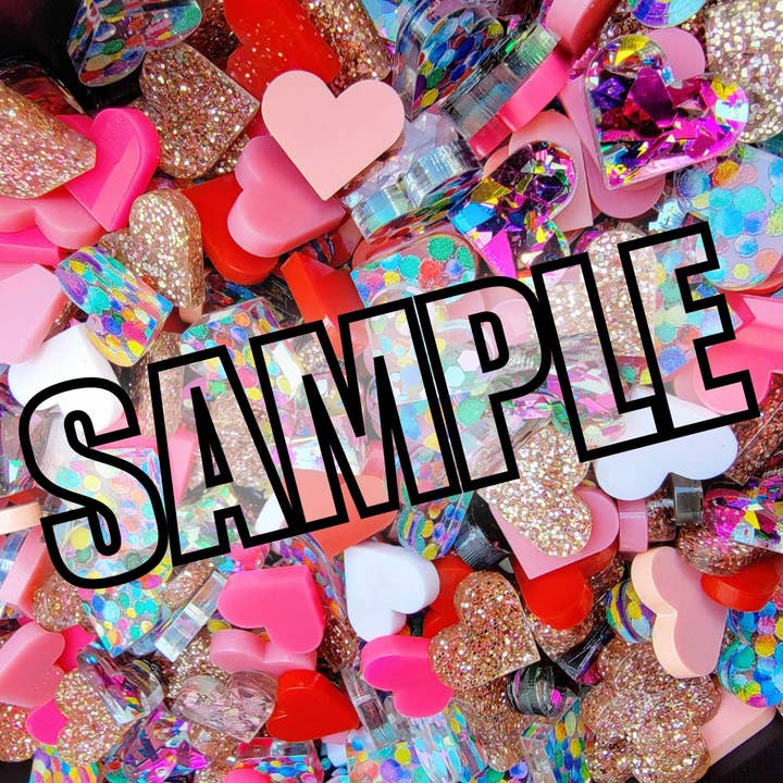 DIY Heart Stud Pieces for wholesale by OllieBug Tot Shop