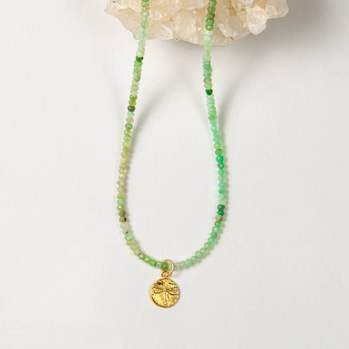 Aria Dragonfly Necklace for wholesale by Be the Light Malas