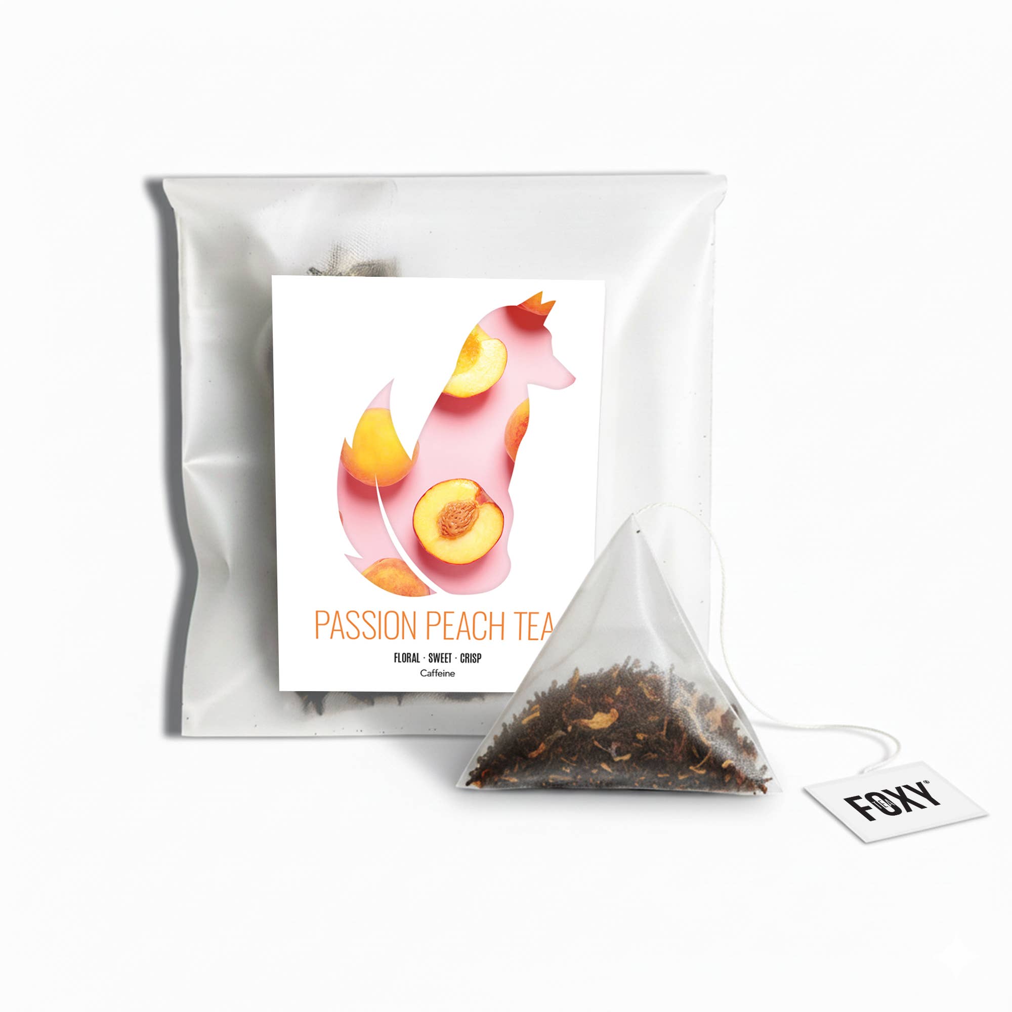 Foxy Tea® – Engroshandel Løs te – Pyramide-tepose til én kop (individuelt indpakket)15