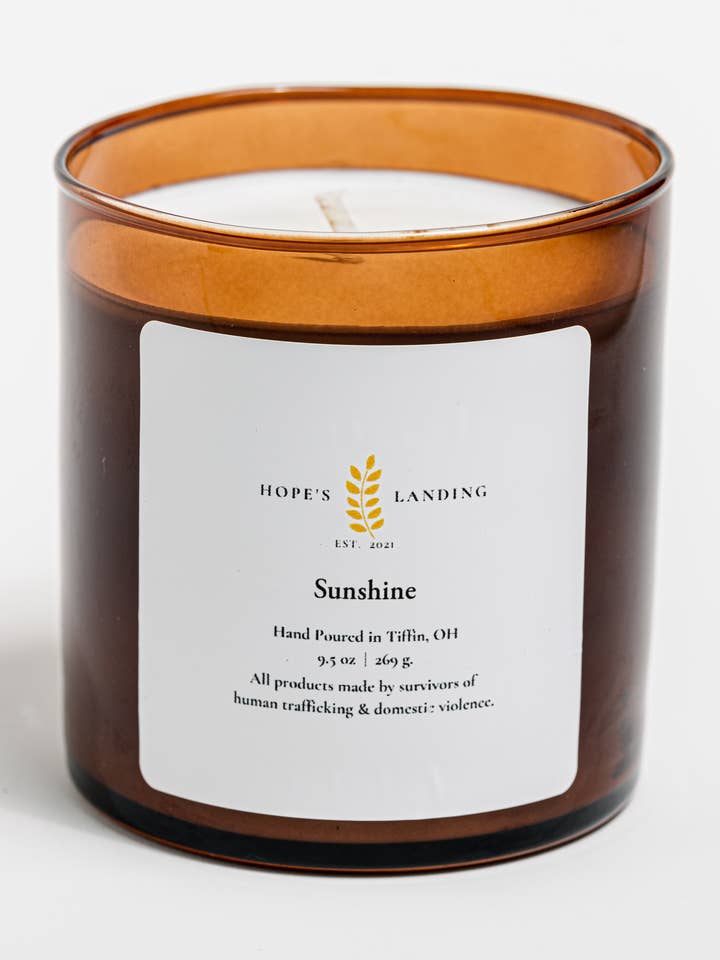 Sunshine Candle for engroshandel hos Hope's Landing