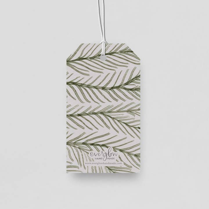 everglow handmade - Wholesale Gift Tag - Very Merry | Set of 8 Christmas & Holiday Gift Tags2