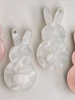 Cottontail Bunny Acrylic Blanks | Easter Bunny Keychain Blan for wholesale by KBR By Donna