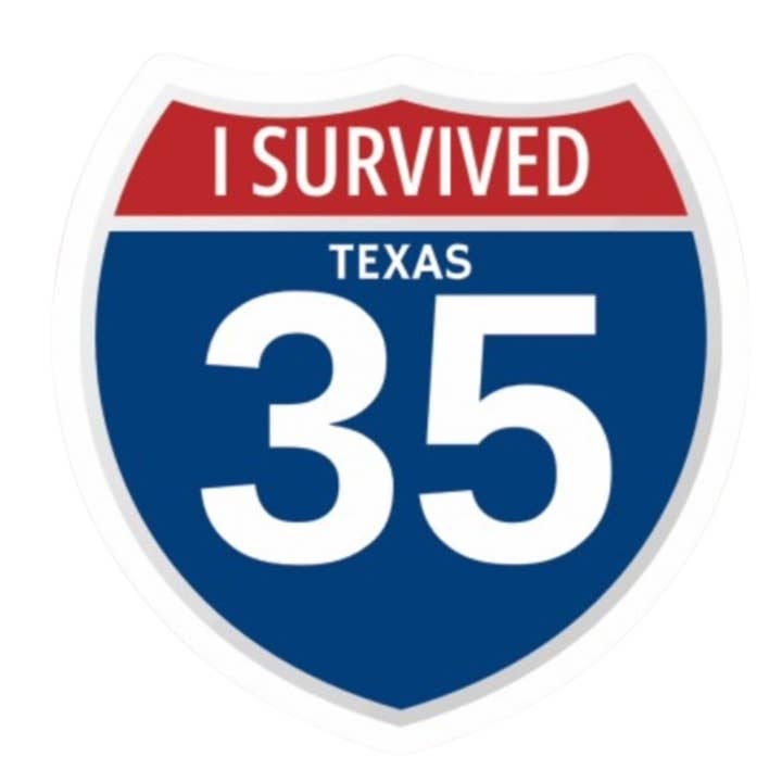 Pegatina - Sobreviví a los 35 para venta al por mayor de Justin Kipp Art