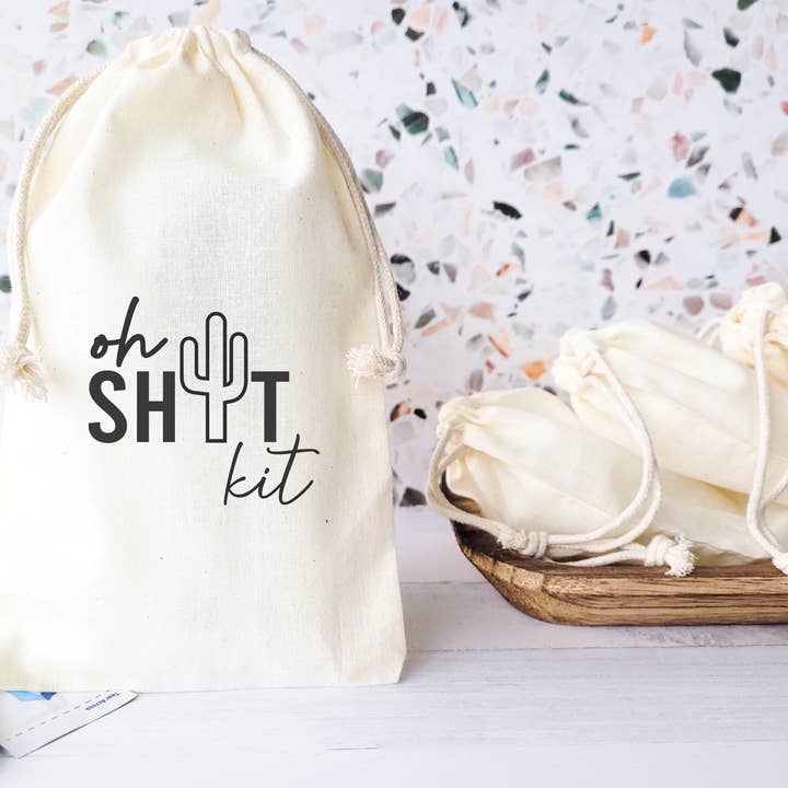 Oh Shit Kit Recovery Bags | Cactus Oh Sh!t Kit for wholesale by Where There Is Love