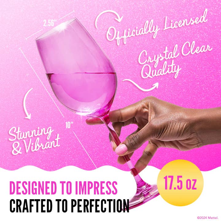 Dragon Glassware - Wholesale Wine Glass - Barbie™ Wine Glasses1