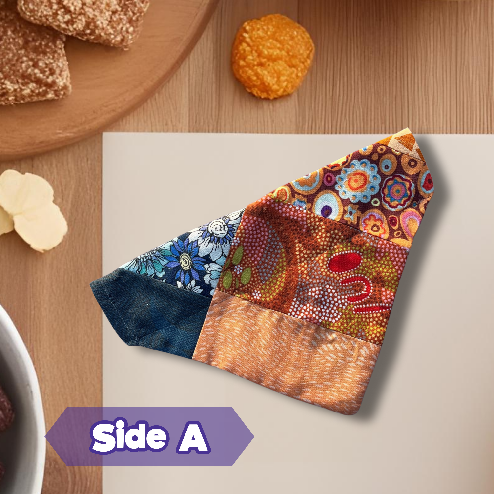 Pup Snack Pack - Wholesale Pet Bandana - Dog - Quilted Over the Collar Dog Bandana7