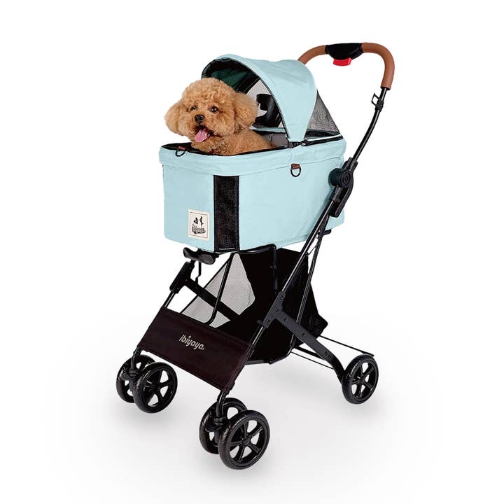 Ibiyaya - Wholesale Pet Carrier - Cat/Dog - Travois Tri-fold Pet Travel System Medium Dog-Cat Stroller