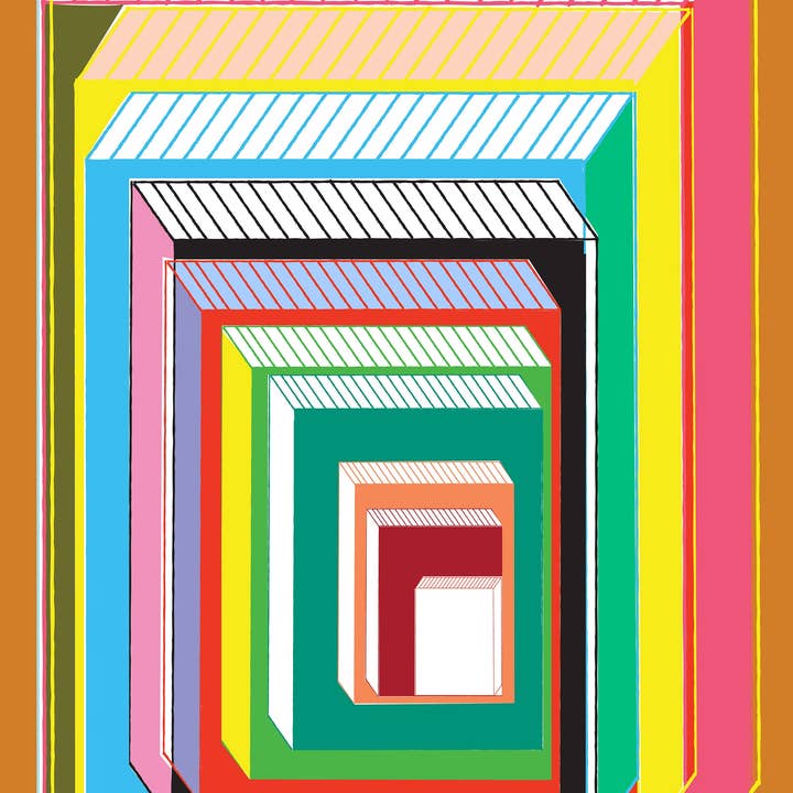 'Boxes' Giclée Print for wholesale by RUDE