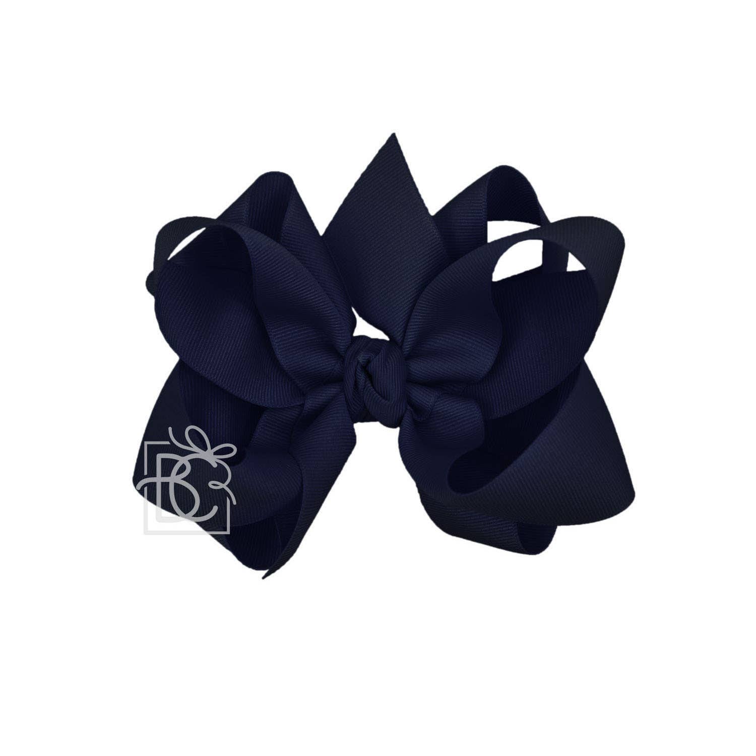 Beyond Creations, LLC - Wholesale Hair bow – Kids - MULTI-LOOP GROSGRAIN BOW ON CLIP141