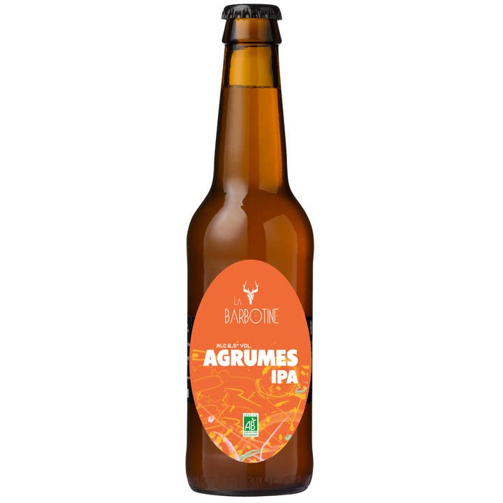 La Barbotine - Wholesale Beer - La Barbotine Organic Citrus Ipa Beer 33 cl
