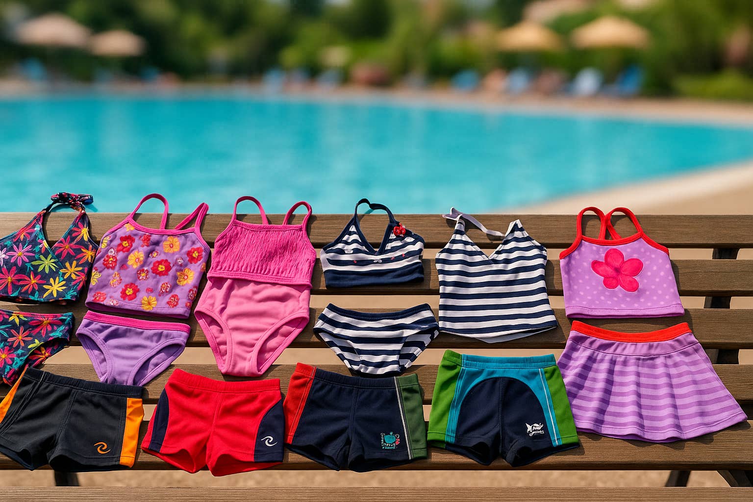 Salzmann Restwaren GmbH - Wholesale Swim Shorts - Kids - Children & Baby Swimwear, various models & designs