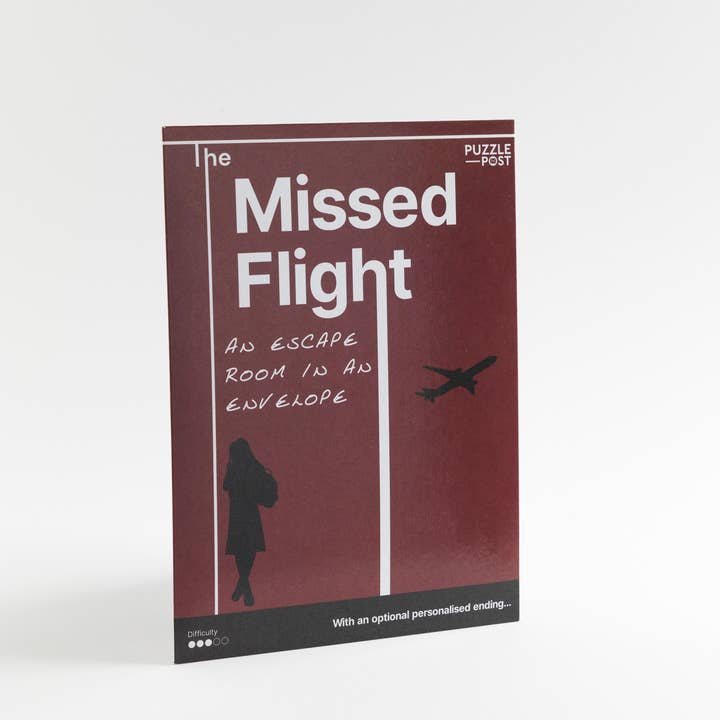 Puzzle Post Games – wholesale Board game – Personalisable | Puzzle Game | Board game |The Missed Flight6