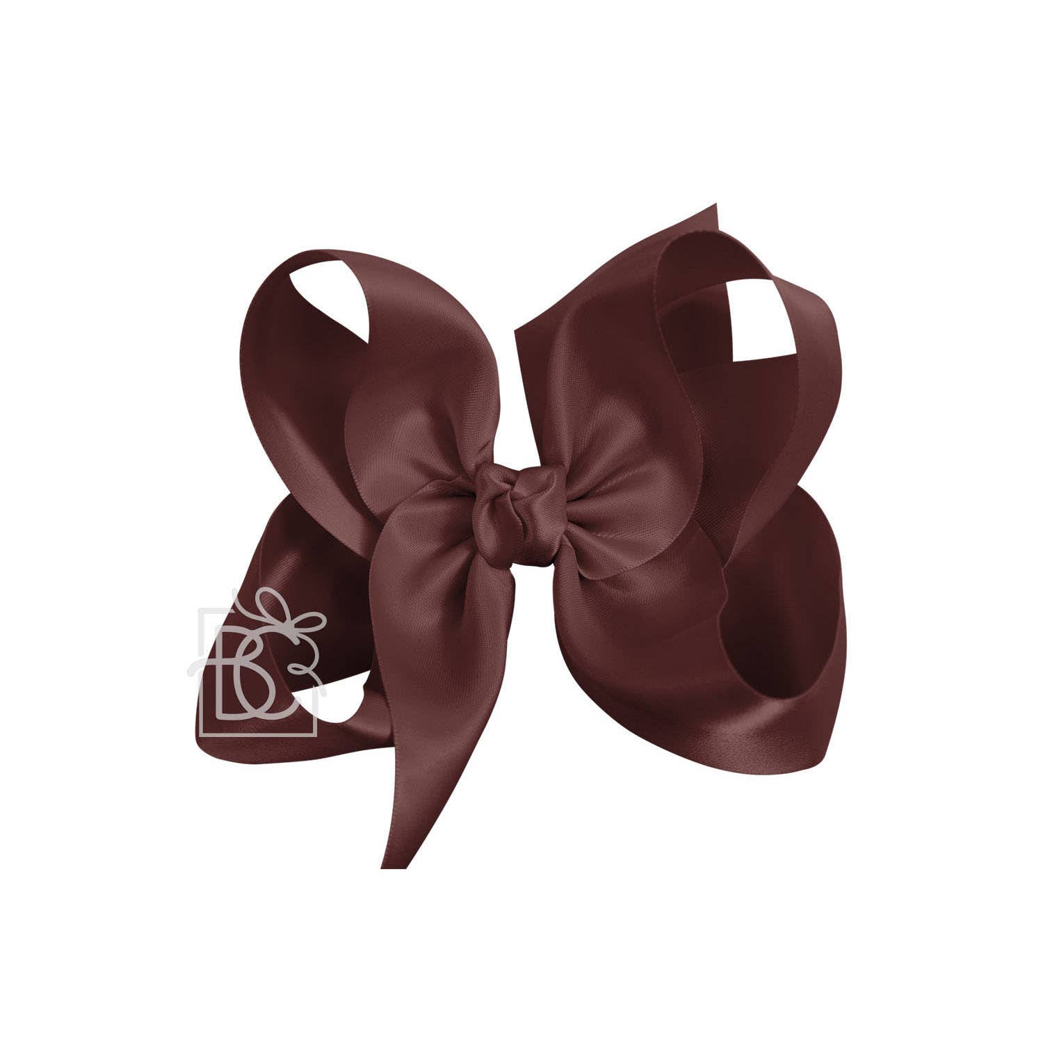 Beyond Creations, LLC - Wholesale Hair Bow - Kids - SATIN BOW ON CLIP60