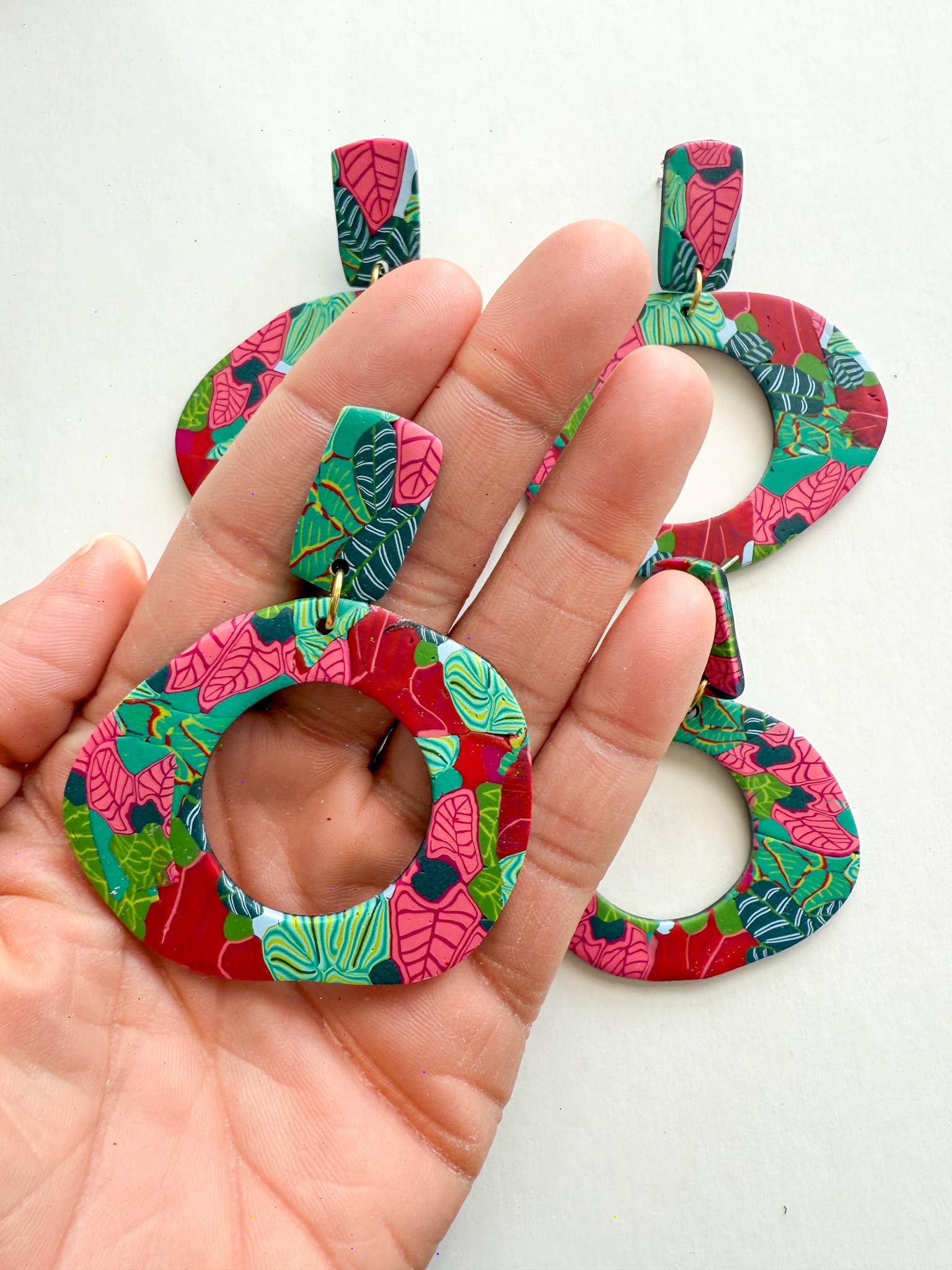 Noble Fawn Jewelry - Wholesale Hoop Earrings - Bella Hoop Tropics2