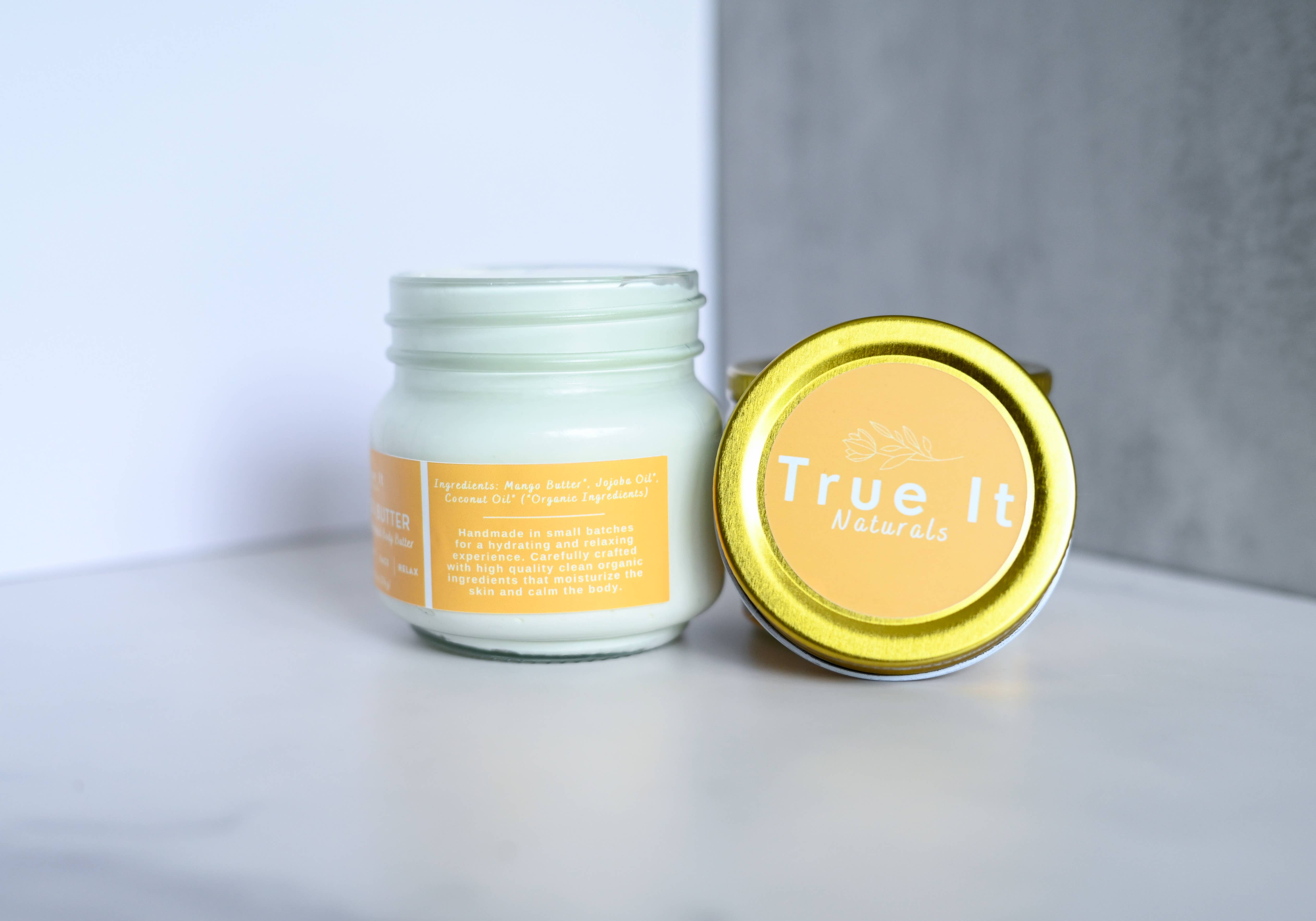 True It Naturals - Wholesale Body Balm/Butter - Whipped Body Butter - Mango Butter | Hand & Body Lotion5