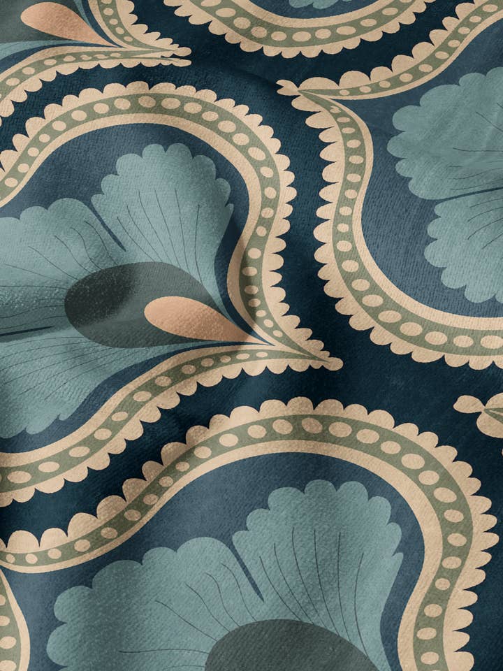 Pano de Cozinha Ardelle Mist por atacado de Yumi Baby Holland