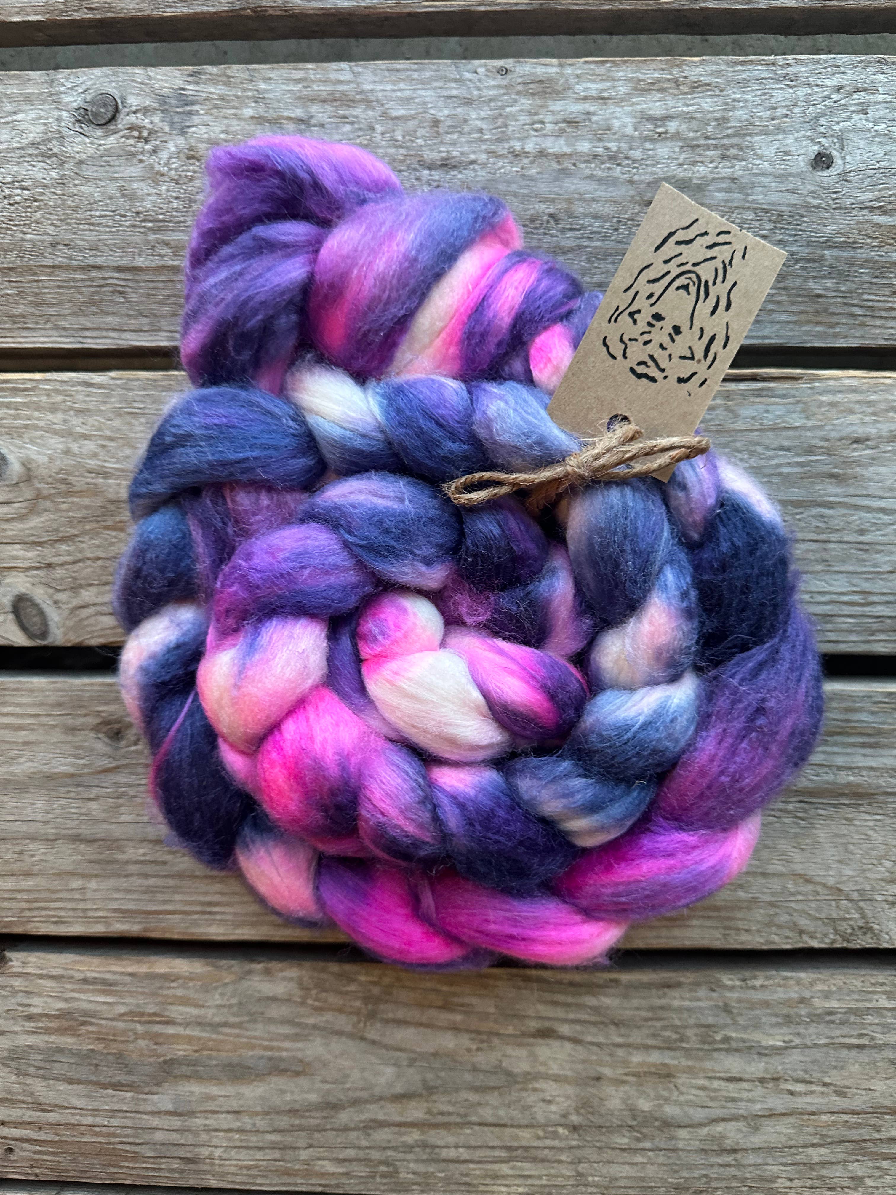 Koigu Wool Designs – wholesale Yarn – Merino Silk Roving Braids4