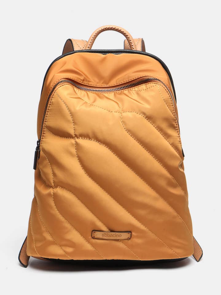 Zaino in materiali riciclati e imbottiti per la vendita all'ingrosso da parte di Abbacino