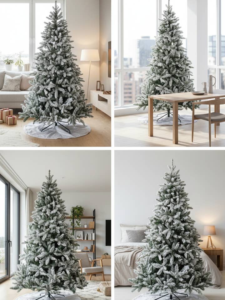 6.5' Alpine Spruce Christmas Tree with Metal Stand for wholesale by Perfect Holiday