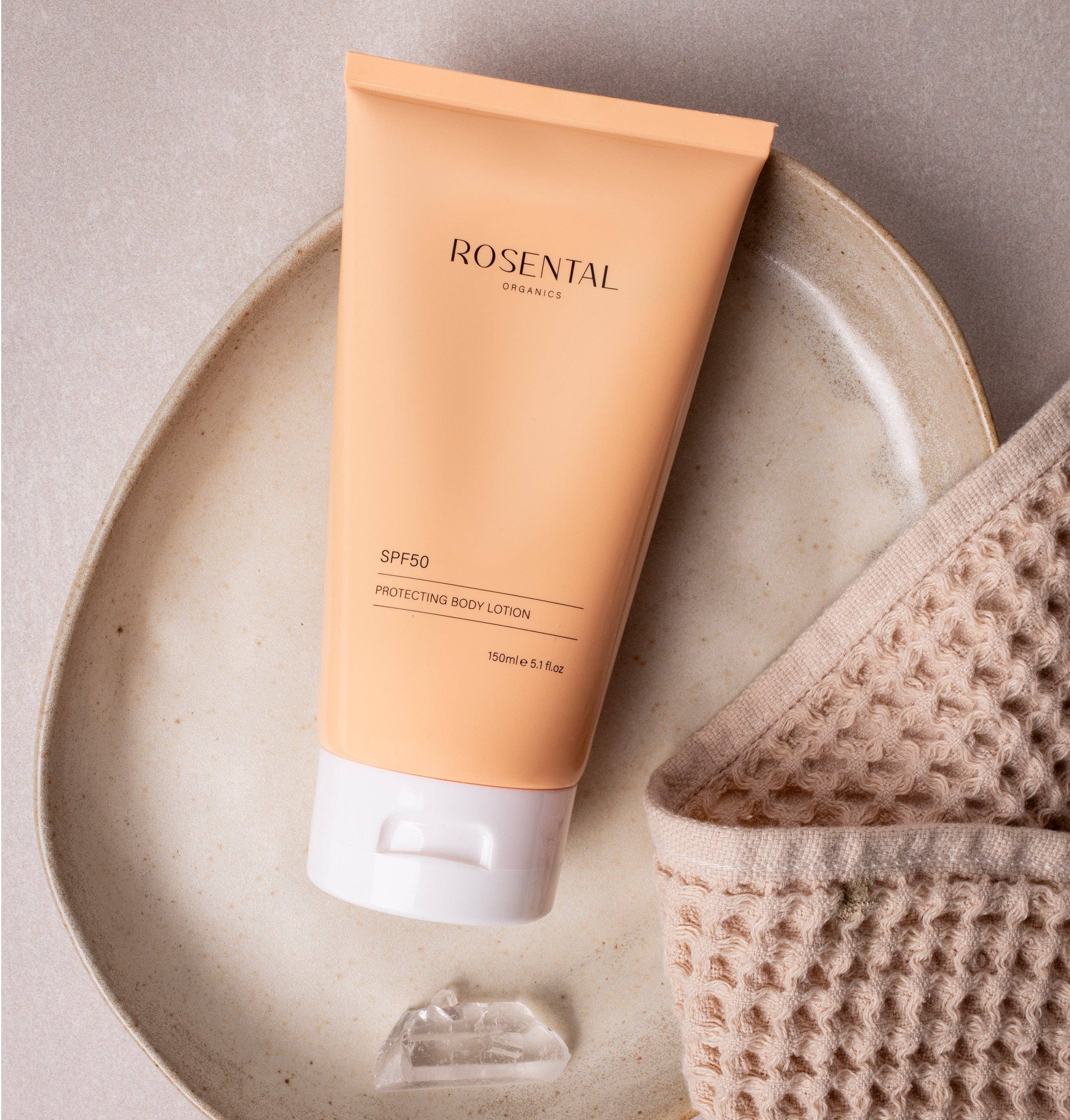 Rosental Organics - Vente Crèmes solaires - Lotion corporelle protectrice SPF 504