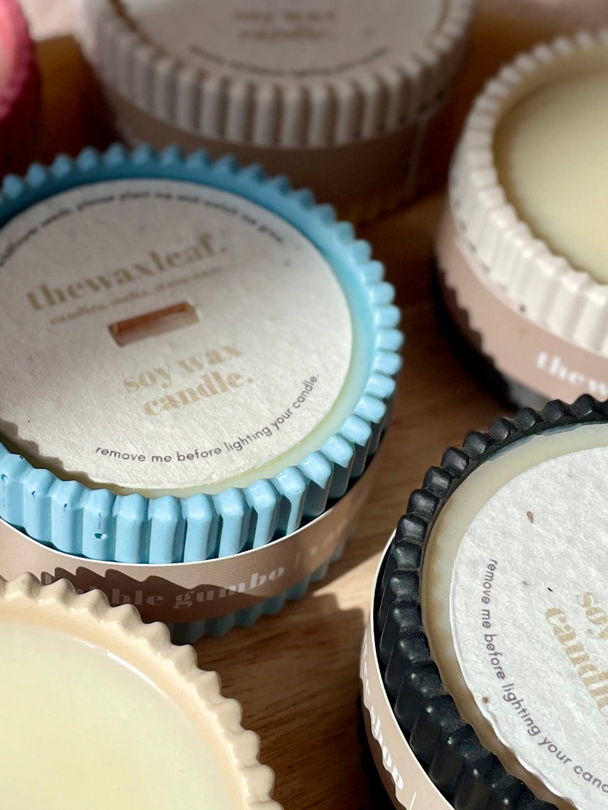 The Wax Leaf Candle Co – wholesale Jar/filled candle – Biscuit Bakery Luxury Soy Candle / Sweet Neutral Candle5