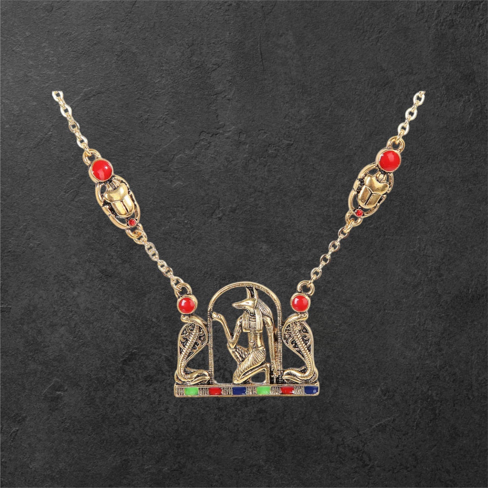 Pacific Trading - Wholesale Pendant/Charm Necklace - Egyptian Anubis Necklace2