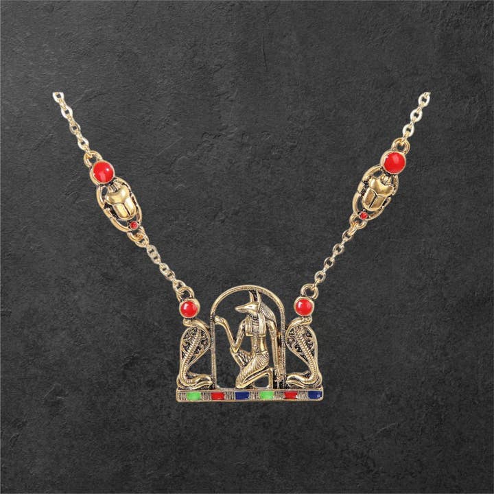 Pacific Trading – Engroshandel Halskæde med vedhæng – Egyptisk Anubis-halskæde2