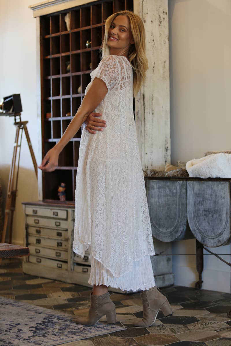 Nostalgia - Wholesale Dress - Women's - E1N47-ASIS LACE DRESS6