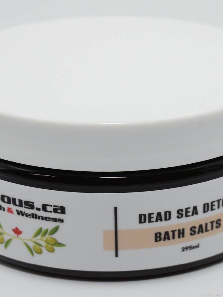 304. Sels de bain détox de la mer Morte pour la vente par Dr. Sous