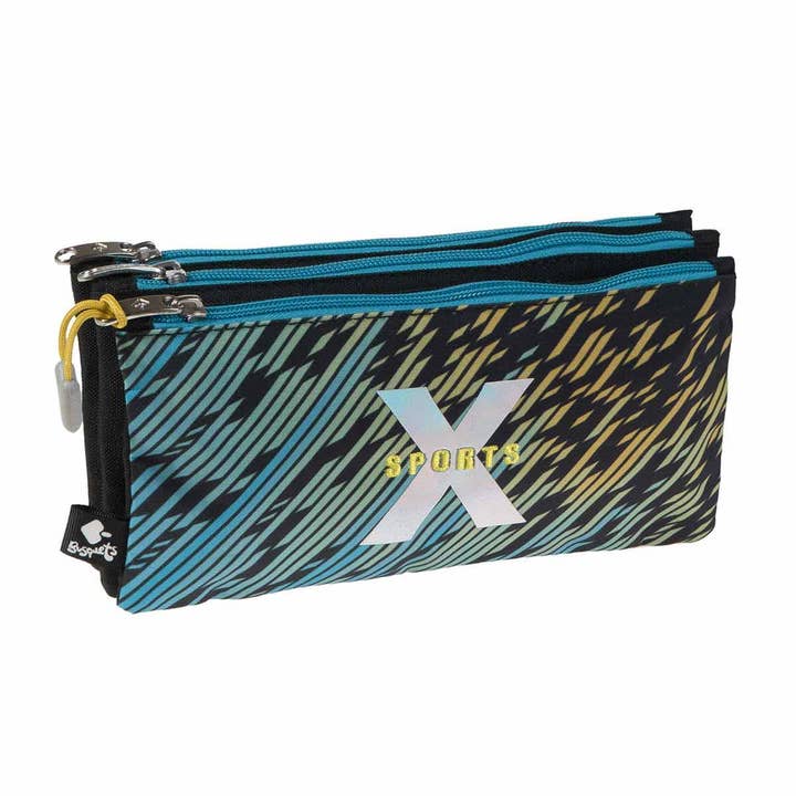 dreifacher Schulkoffer XSPORTS von BUSQUETS für den Großhandel von Busquets