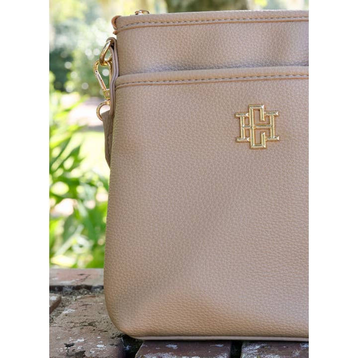 Caroline Hill - Wholesale Crossbody Bag - Women's - Briggs Crossbody TAUPE3