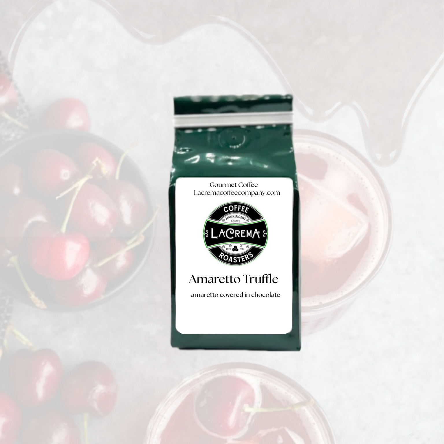 La Crema Coffee Company - Venta al por mayor Café molido - Trufa de Amaretto0