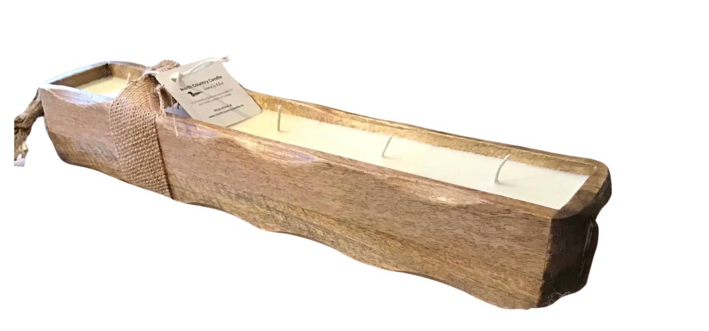 North Country Candle - Wholesale Jar/Filled Candle - Mango Tray Dough Bowl Candle1