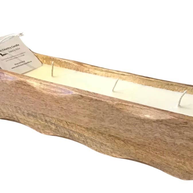 North Country Candle - Wholesale Jar/Filled Candle - Mango Tray Dough Bowl Candle1