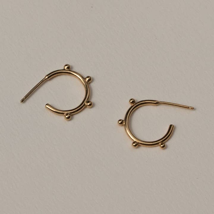 YEWŌ Collective - Wholesale Hoop Earrings - Bentu Hoops (Sm / Lg)11