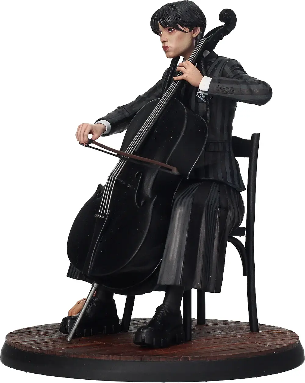 Close Up GmbH - Wholesale Decorative Figurine - Wednesday figure with cello1