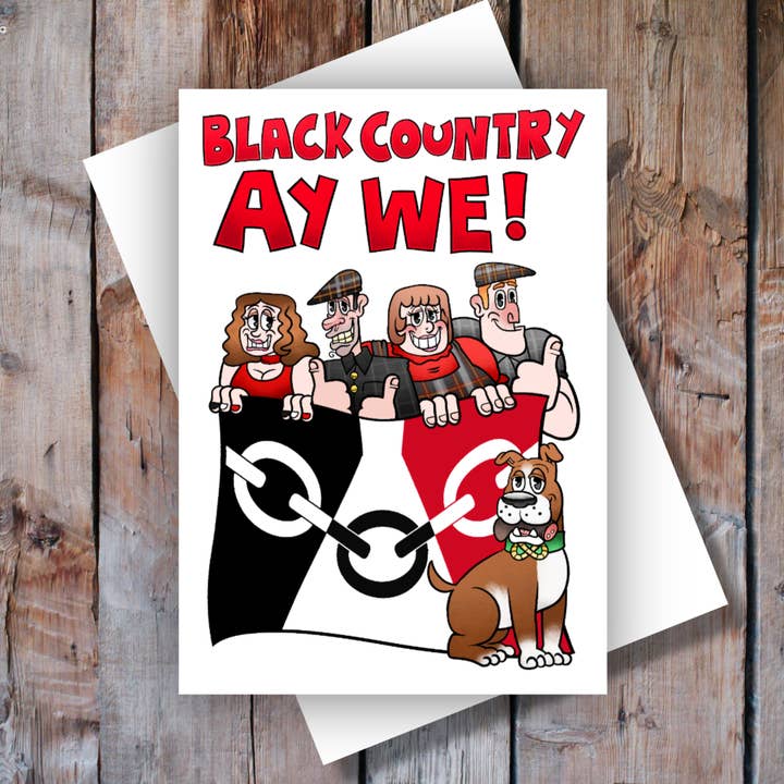 Black Country Ay We! for engroshandel hos Black Country Cards