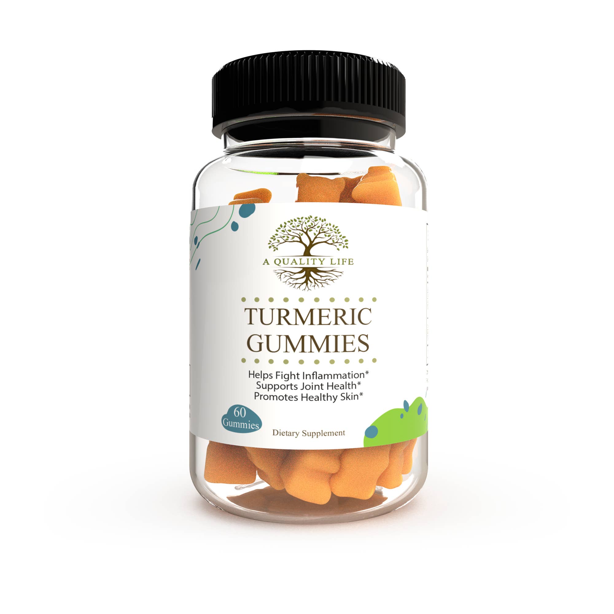 A Quality Life - Wholesale Oral Supplement/Vitamin - Turmeric Gummies