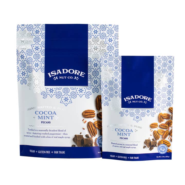 Isadore Nut Company - Wholesale Nuts - Holiday Pecans | Gift Set | Luxury Nuts | Chai & Cocoa Mint4