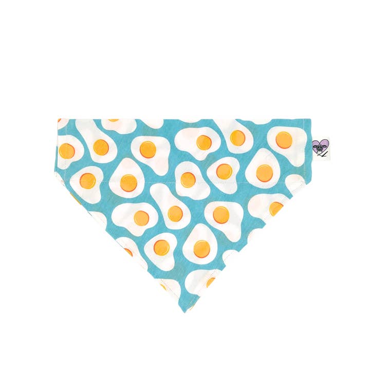 Sunny Side Up Eggs - Hundbandana för wholesale av That's Sew LambMa